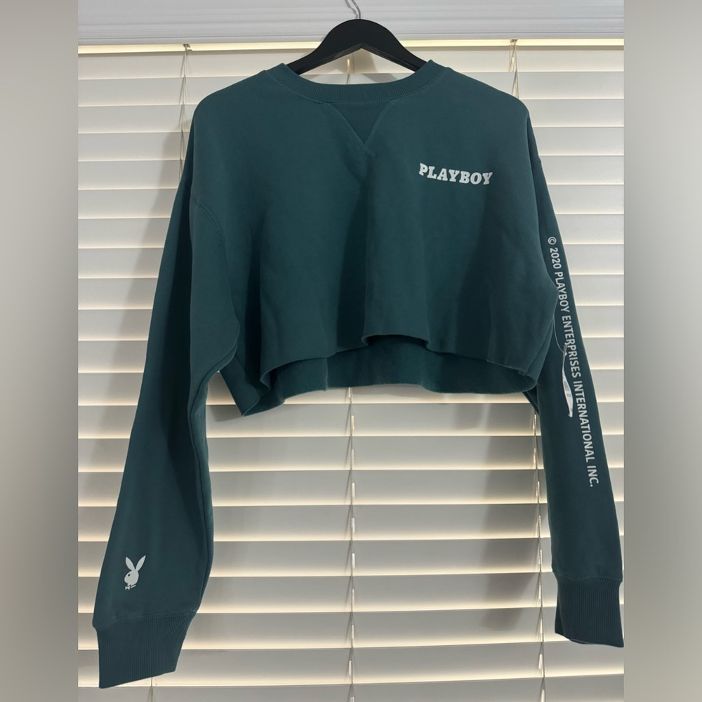 Playboy by PacSun Cropped Sweatshirt